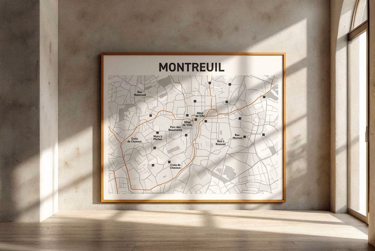 Immeuble en copropriété à Montreuil