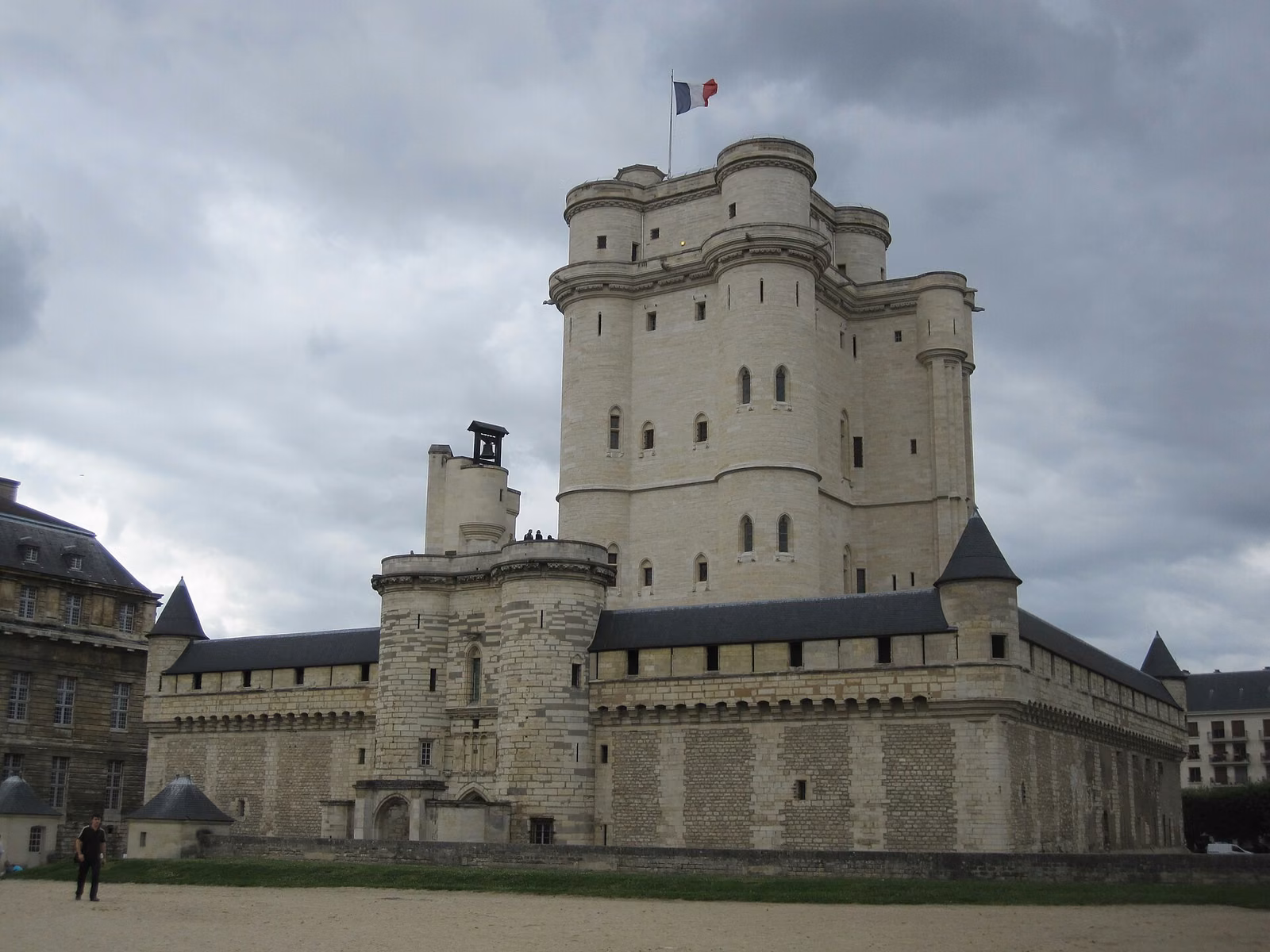 Donjon du château de Vincennes.